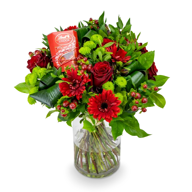 Kytice červených květů